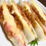 お弁当にぴったり明太マヨチーズちくわ